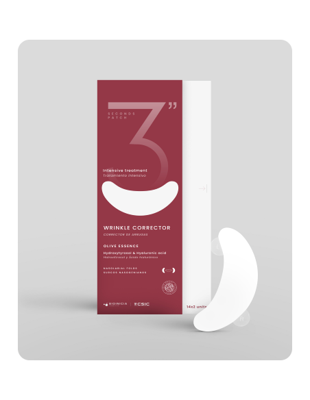 3” Patch Olive Essence CORRECTOR DE ARRUGAS NASOGENIANOS (14 x 2 UDS)