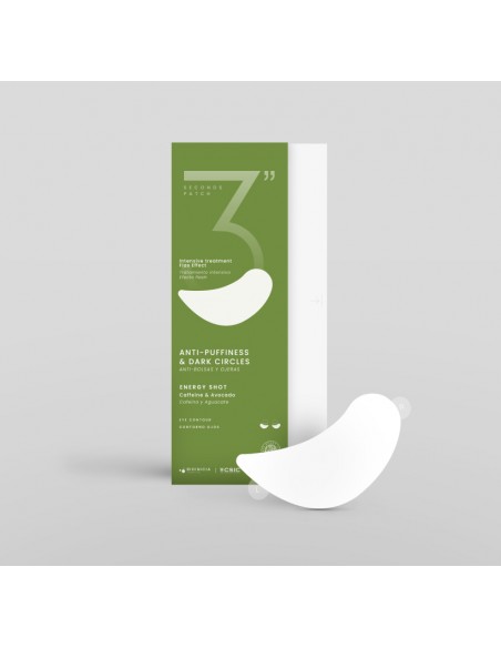 3” PATCH ENERGY SHOT ANTIBOLSAS Y OJERAS (14x2 UDS)