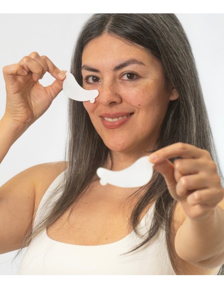 3” PATCH OLIVE ESSENCE CORRECTOR DE ARRUGAS CONTORNO OJOS (1 Sobre con 2 Uds.)